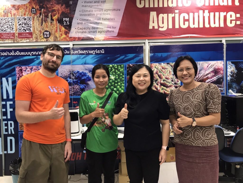 welcomed Miss Sao Sinuon, an exchange student and short-term researcher