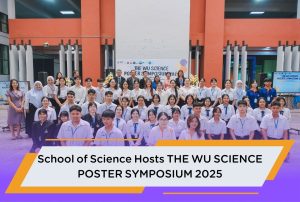 School of Science Hosts THE WU SCIENCE POSTER SYMPOSIUM 2025