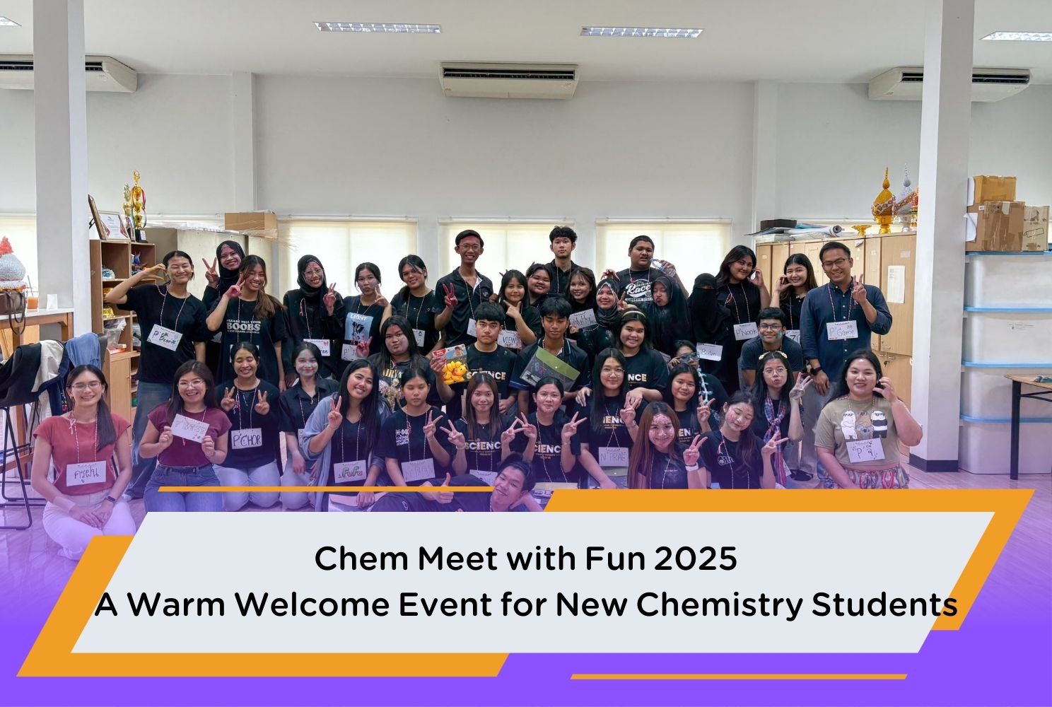 Chem Meet with Fun 2025: A Warm Welcome Event for New Chemistry ...